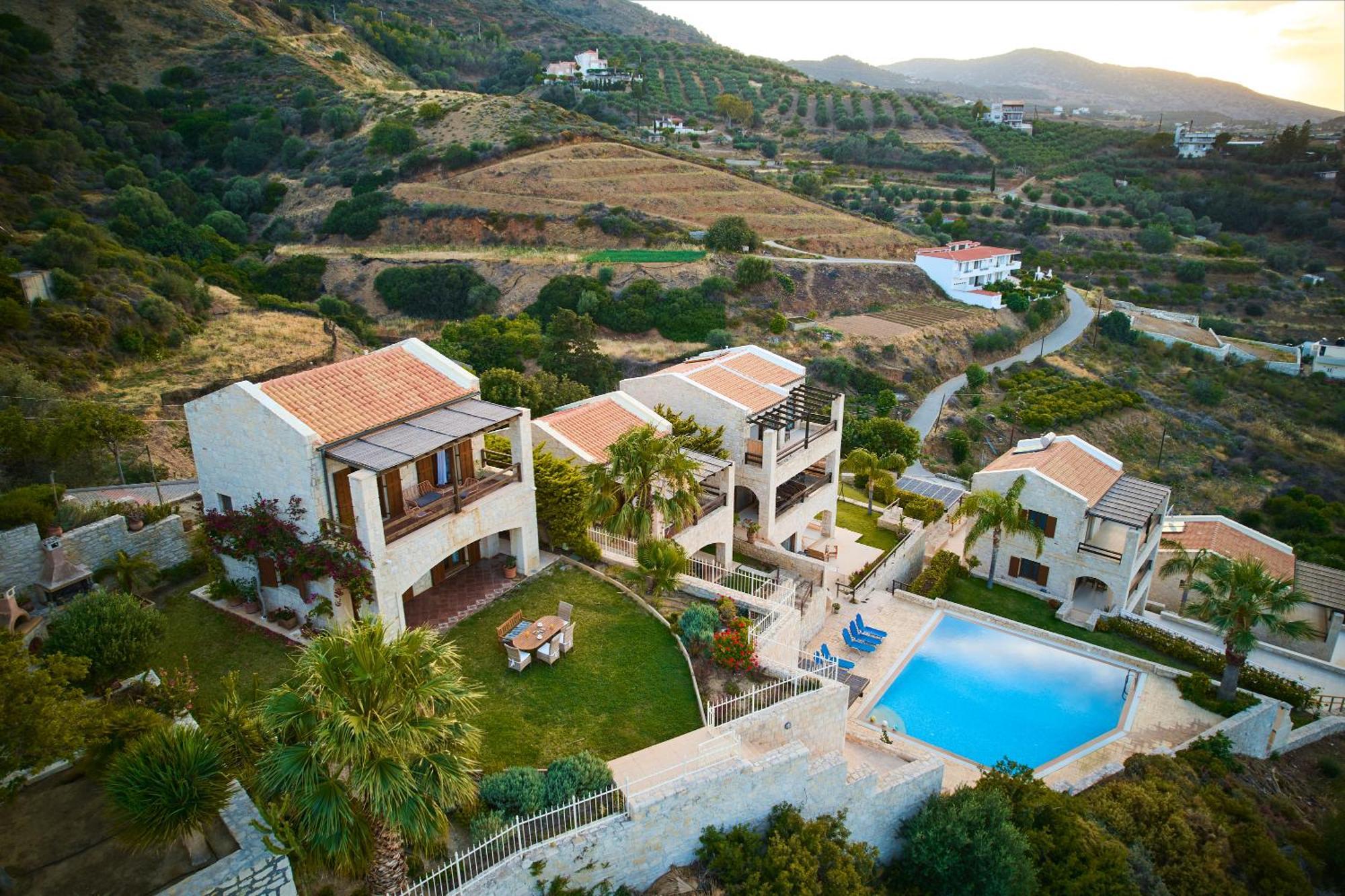 Villa Paradissi In Crete Ajía Pelajía Kültér fotó