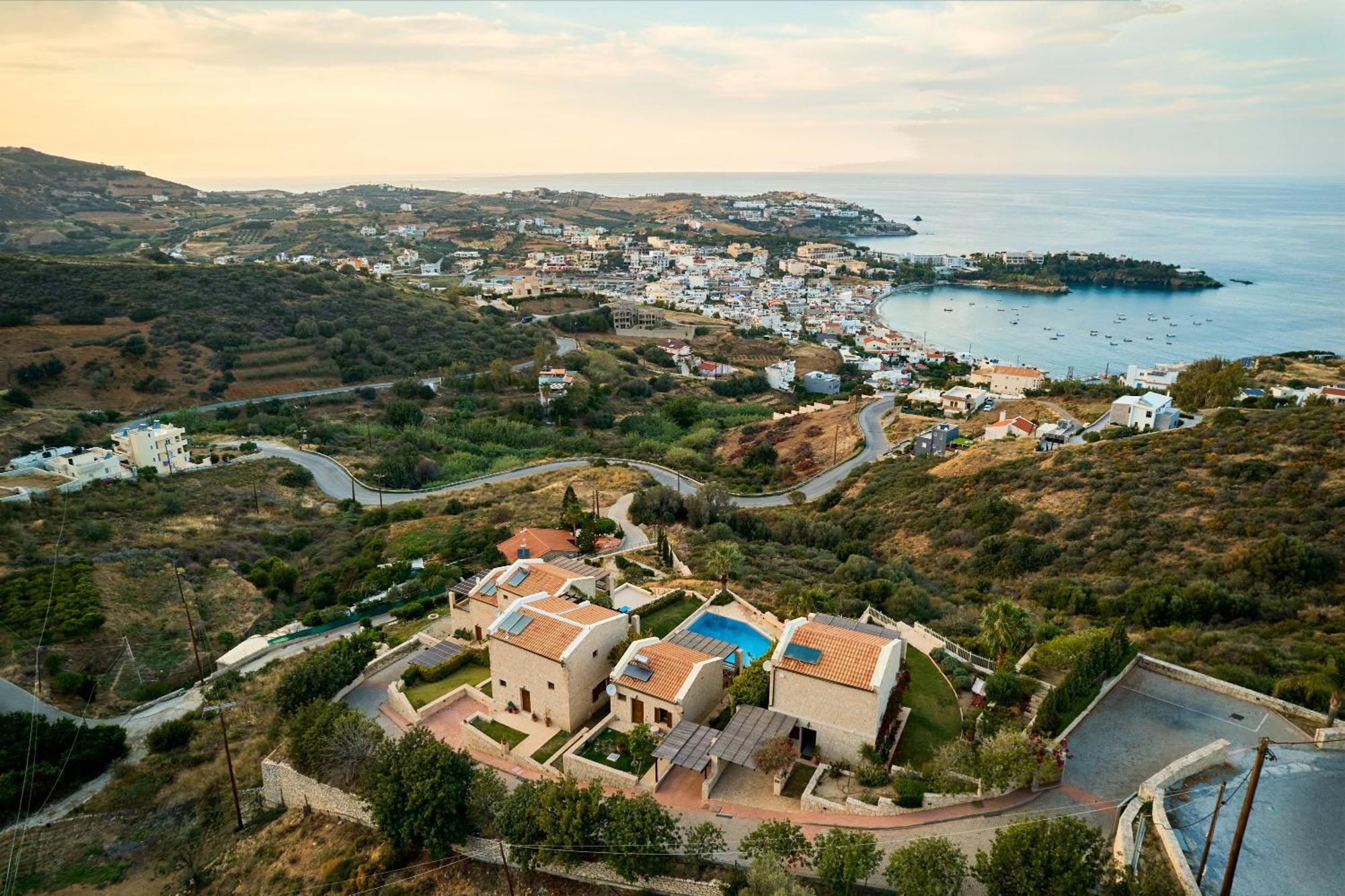 Villa Paradissi In Crete Ajía Pelajía Kültér fotó