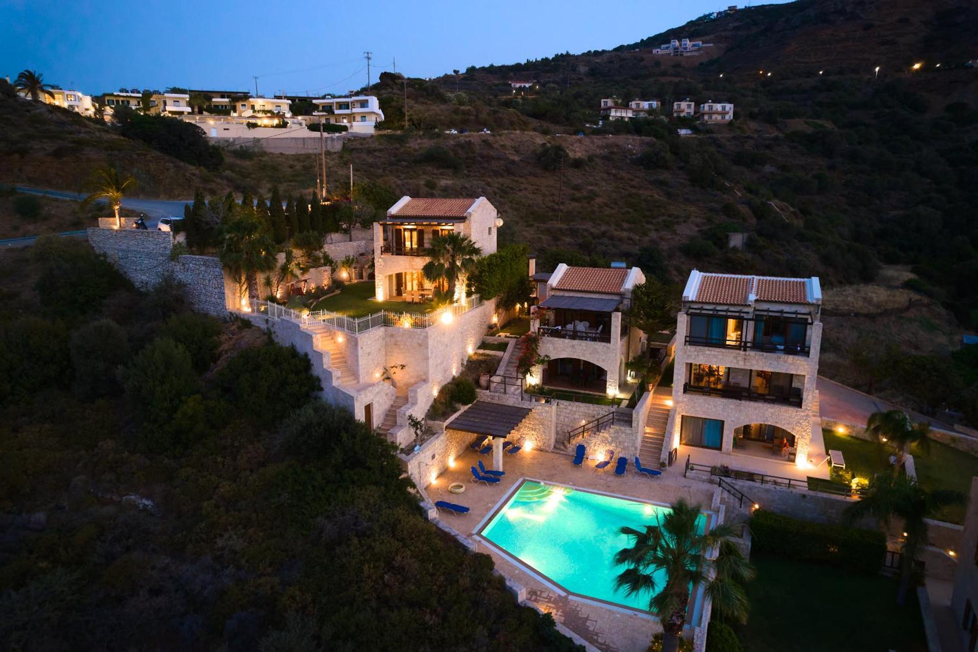 Villa Paradissi In Crete Ajía Pelajía Kültér fotó