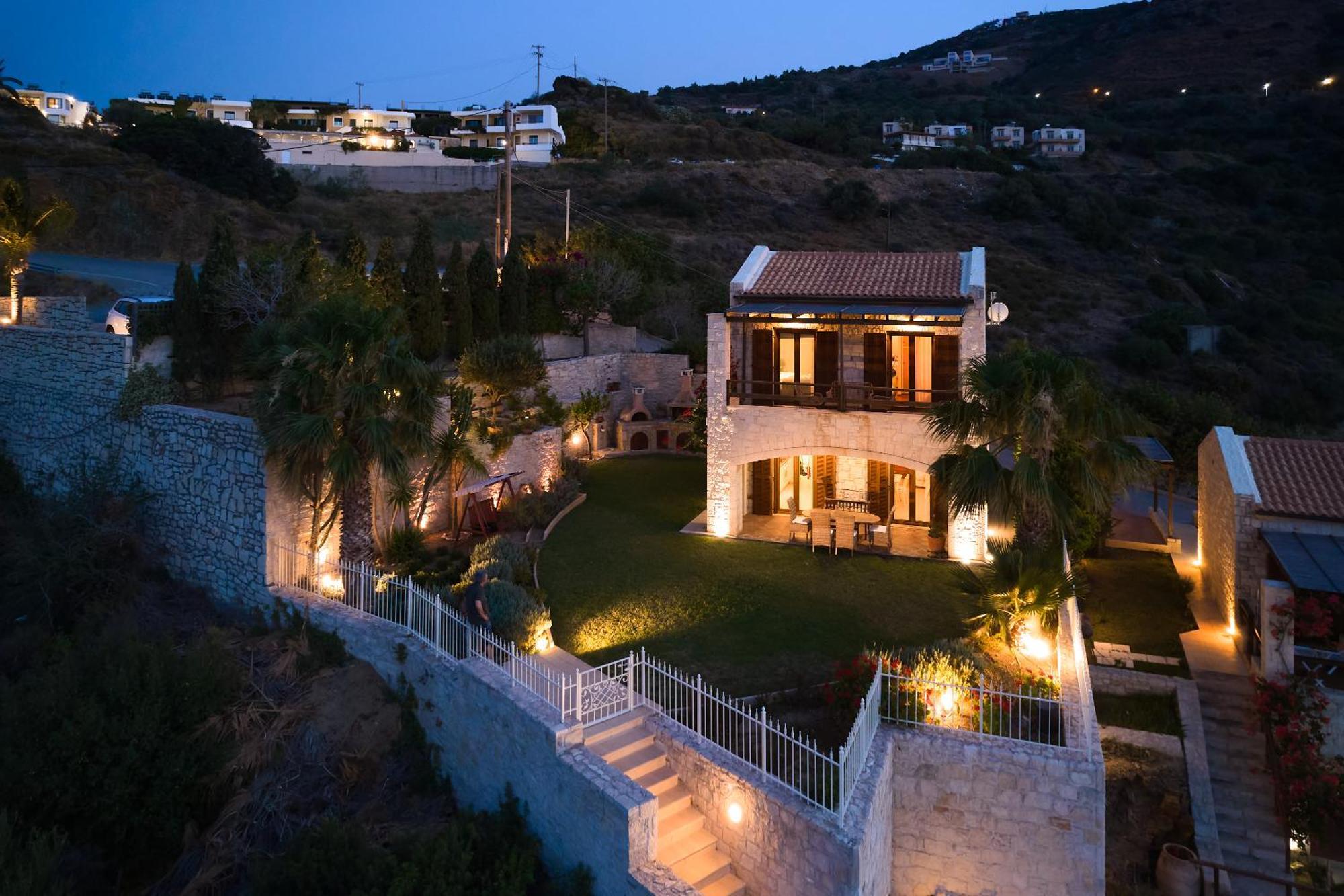Villa Paradissi In Crete Ajía Pelajía Kültér fotó